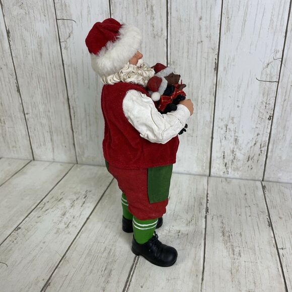 CLOTHTIQUE Possible Dreams Santa- Group Hug Puppies Dept 56 Christmas - Picture 7 of 9